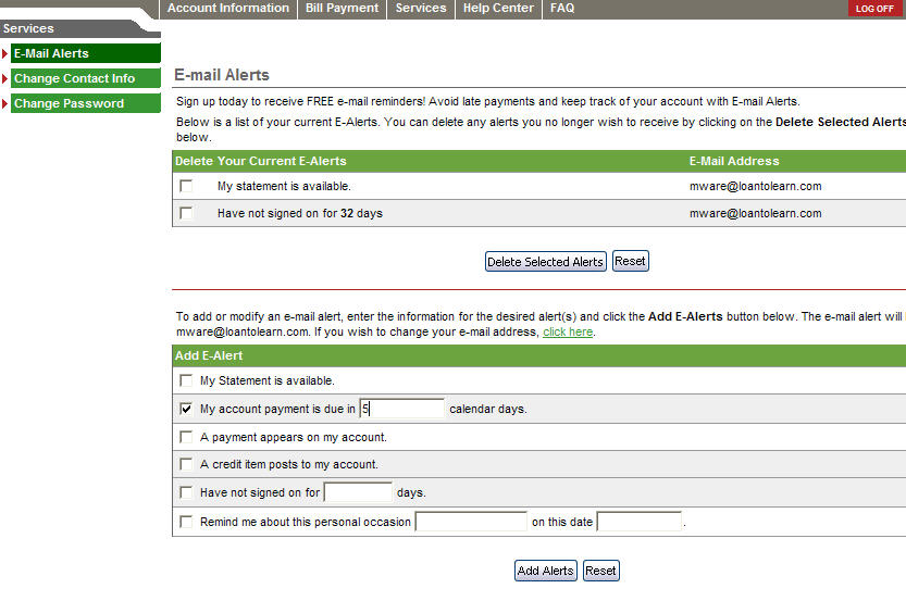 Auto Pay Enrollment